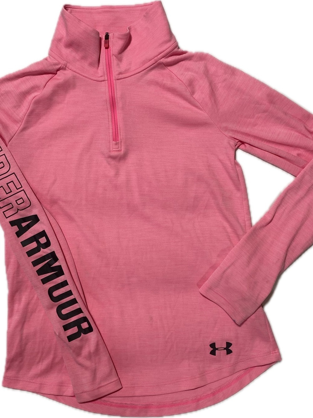 Under Armour Pink Half-Zip Athletic Top